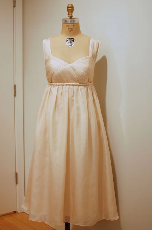 Discount Deals Other Blush Nude Champagne Maternity Empire Waist Chiffo