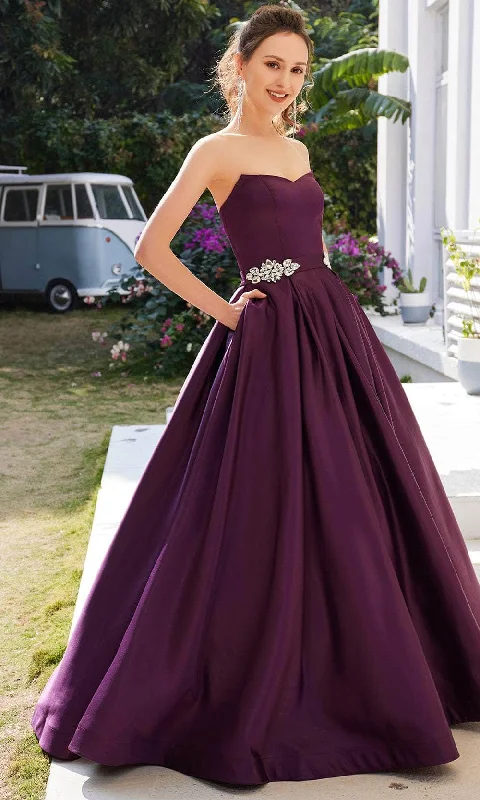 Instant Discount J'Adore Dresses J21018 - Modified Sweetheart Ballgown