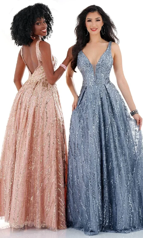 Steals and Deals Cecilia Couture 2511 - Glittering Sleeveless Prom Dress