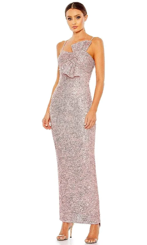 Price Meltdown Ieena Duggal 11284 - Neck Bow Sleeveless Dress