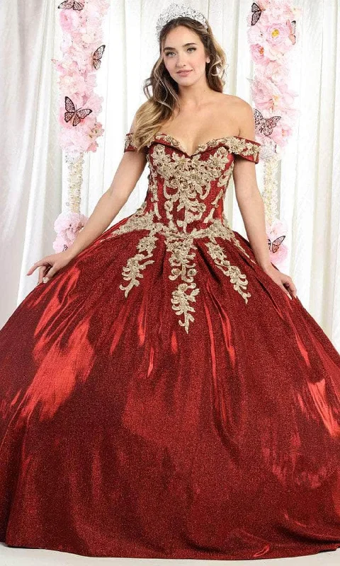 Lowest Prices May Queen LK155 - Sweetheart Off-Shoulder Ballgown