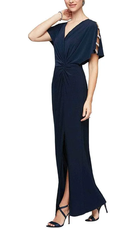 Value Deals Alex Evenings - 82351544 Sleeve Embellish  Long Dress
