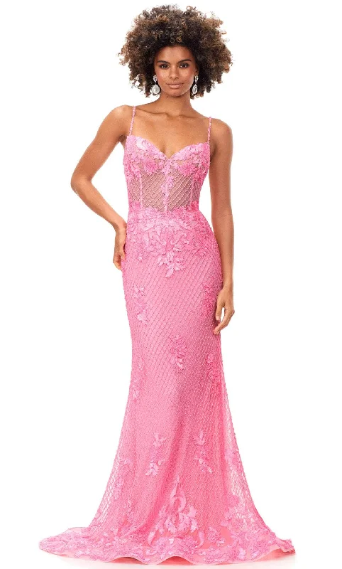 Blowout Sale Ashley Lauren 11362 - Beaded Sweetheart Prom Dress