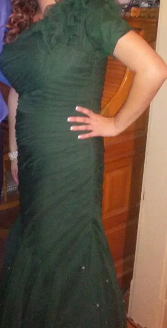 Weekend Deal Other Beautiful Green Mermaid Style Bridesmaid dress