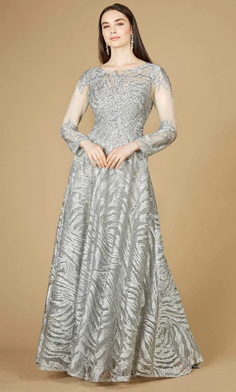 Best Bargains Lara Dresses 29231 - Bateau Neck Semi-Ballgown