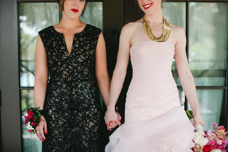 Don't Miss Other Black and Nude Sequin Overlay Dress