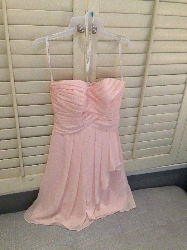 Deal of the Week Other  David's Bridal Short Crinkle Chiffon Dress with F