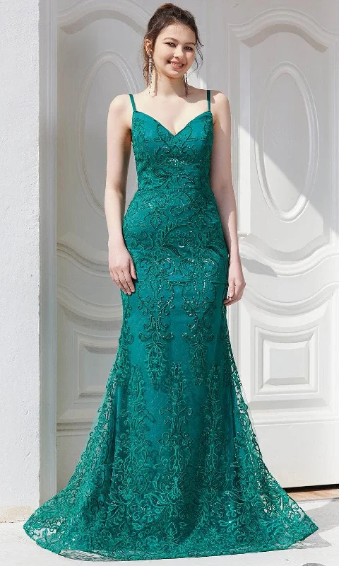 Sale Event J'Adore Dresses J21026 - Laced Fitted Formal Gown