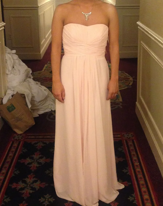 Buy Now Other David's Bridal Petal Pink Long Strapless- Style F1