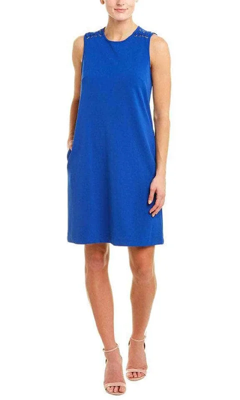 Exclusive Deal Sharagano HW9S12H316 - Jewel Column Knee-Length Dress