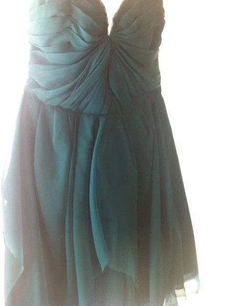Reduced Prices Other Sarah Seven emerald green silk bustier dress size