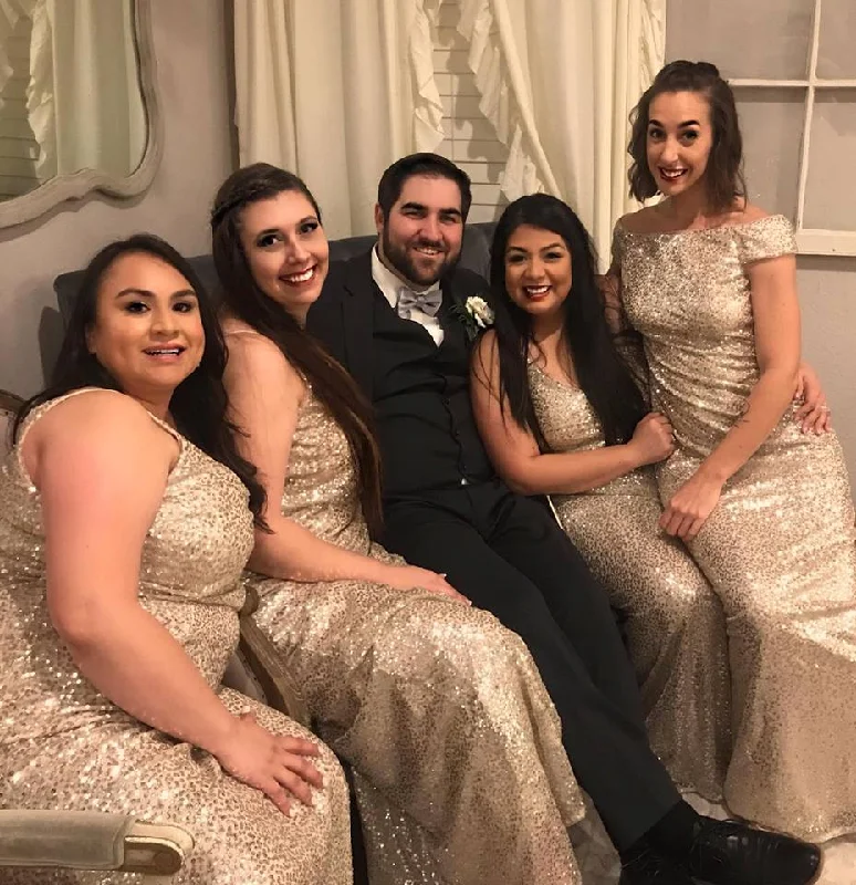 Mega Sale Adrianna Papell Sequined Blouson Gown