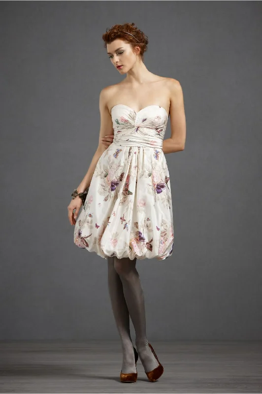 Great Deals Other BHLDN Floral Twirled Sweetheart Dress