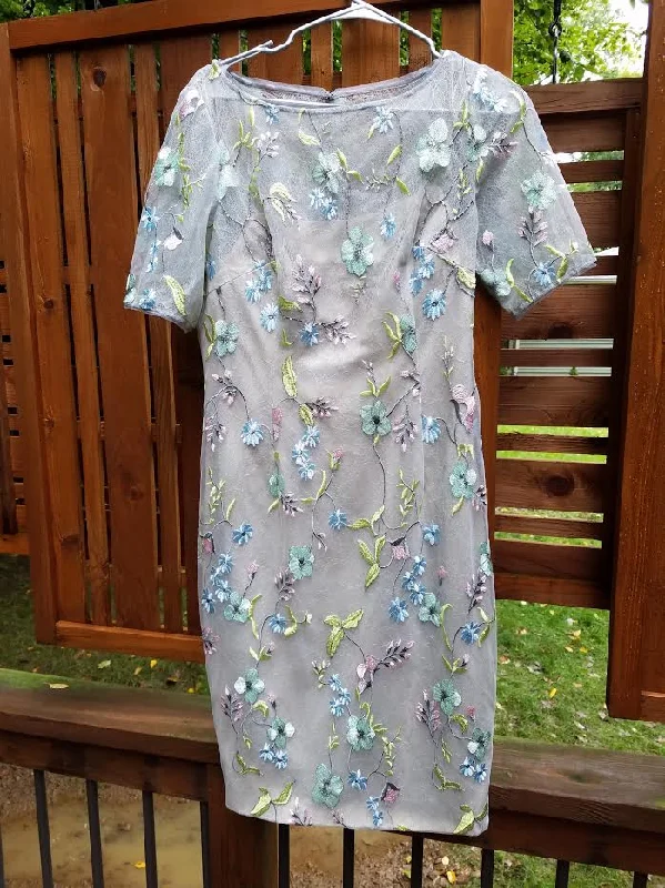 Discount Extravaganza Adrianna Papell Vine Embroidery
