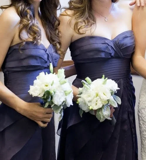 Crazy Deals Other Adrianna Papell Tiered Chiffon bridesmaid dress