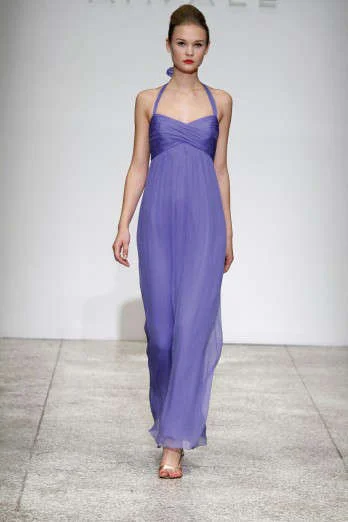 Price Drop Other Amsale Chiffon Halter Gown
