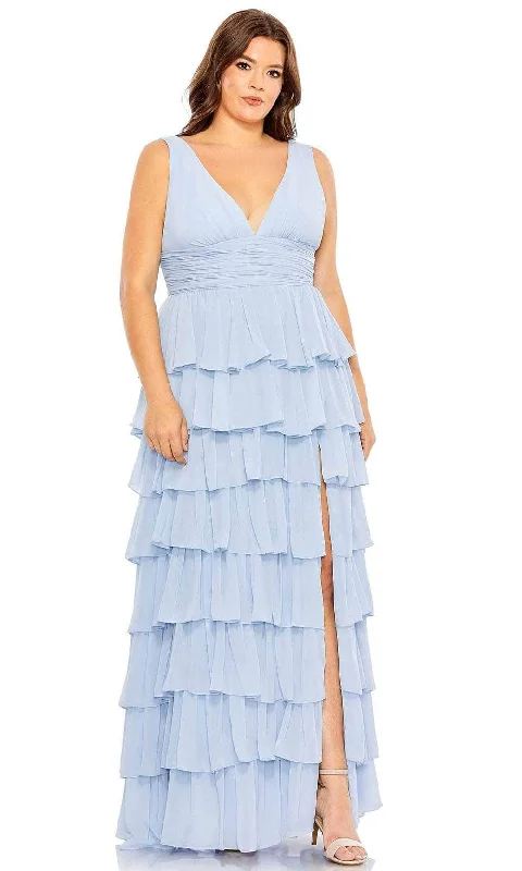 Shop and Save Mac Duggal 68119 - Sleeveless Tiered Dress