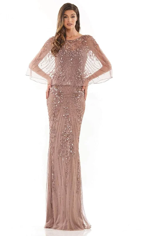 Special Buy Marsoni by Colors MV1201 - Embellished Sheath Evening Dress