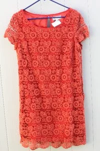 Bargain Prices Other Anthropologie Moulinette Soeurs Orange Crochet Lac