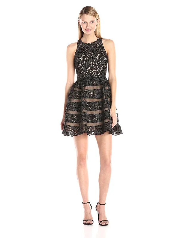 Super Bargain Aidan Mattox - Halter Cocktail Dress 151A98650