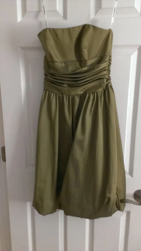Limited Quantity Other David's Bridal Olive Bridesmaid Gown