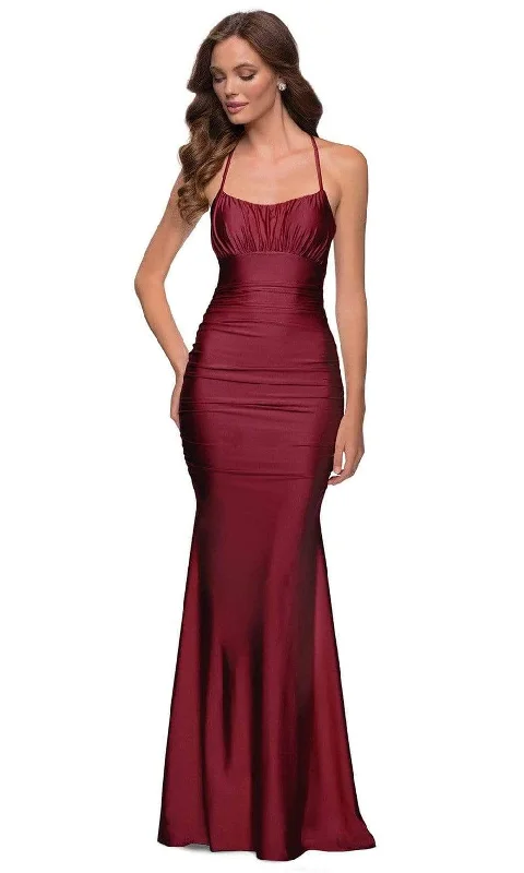 Exclusive Online Offer La Femme - 29873 Open Back Jersey Modest Prom Gown