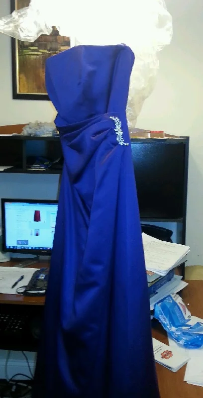 Fantastic Offers Other David's bridal satin gown with side drape and broo