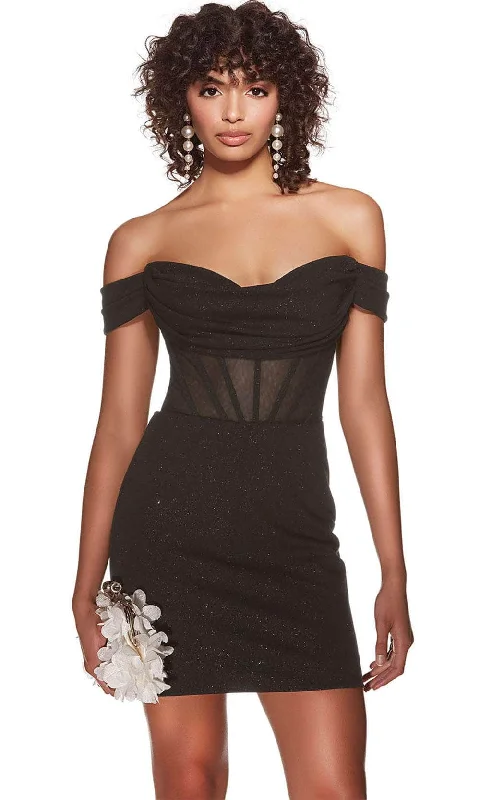 While Supplies Last Alyce Paris 4819 - Sheer Corset Sweetheart Cocktail Dress