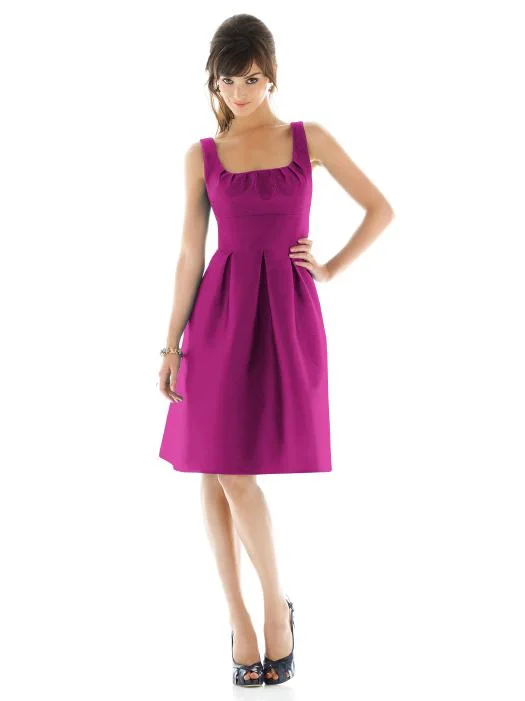 One-DAY Sale Other Alfred Sung BridesMaid Dress Style D447 - Watermel