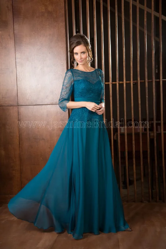 Price Break Other Jasmine Floor Length Lace and Chiffon Dress in Ind