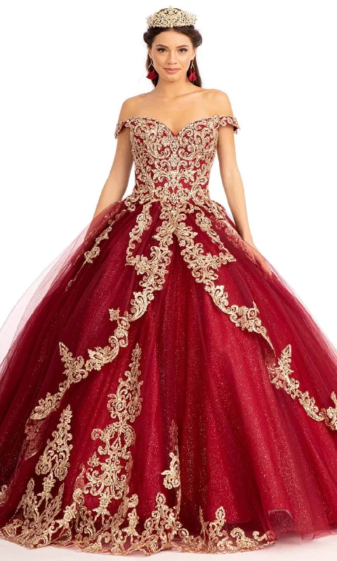 Loyalty Reward Elizabeth K GL1972 - Off-shoulder Sweetheart Neck Ball Gown