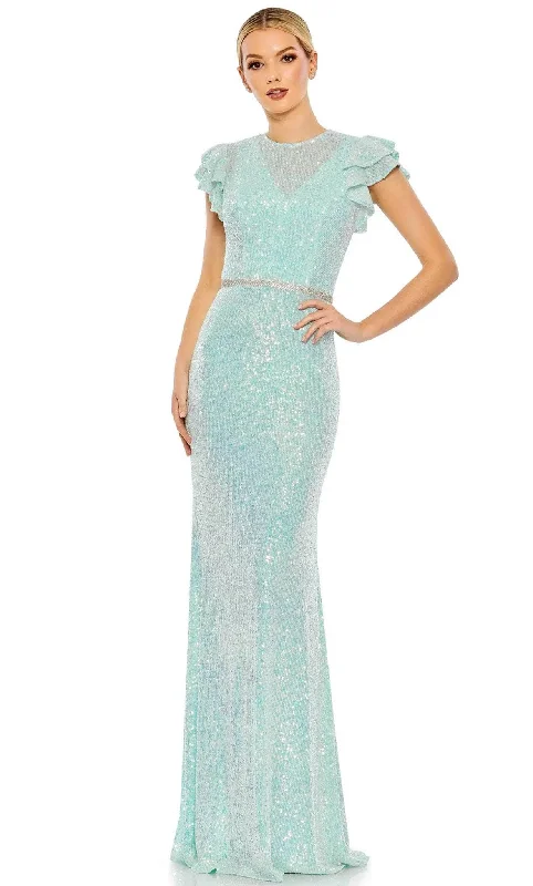 Bonus Savings Ieena Duggal 26942 - Illusion High Neck Sequined Gown