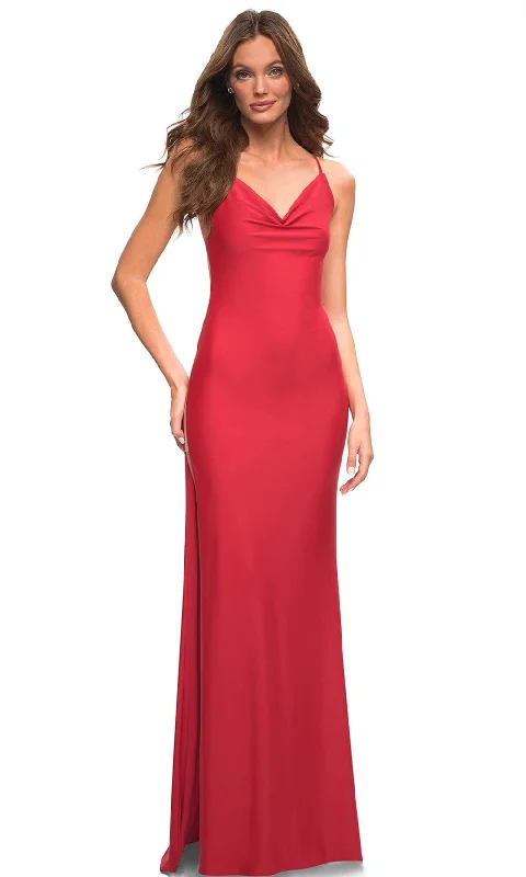 Huge Discounts La Femme 30437 - Skyscraper Slit Sheath Gown