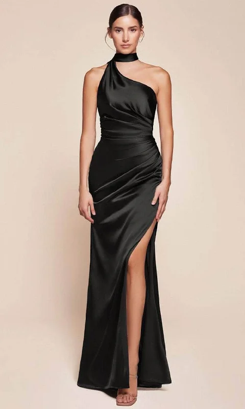 Quick Sale Ladivine 7454 - One Shoulder Fitted Long Gown