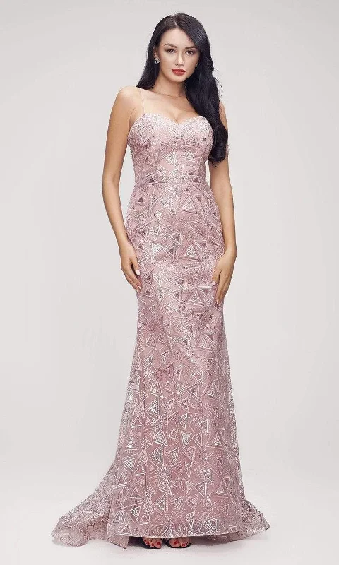Deal Frenzy J'Adore Dresses - J17005 Lace Sweetheart Trumpet Dress