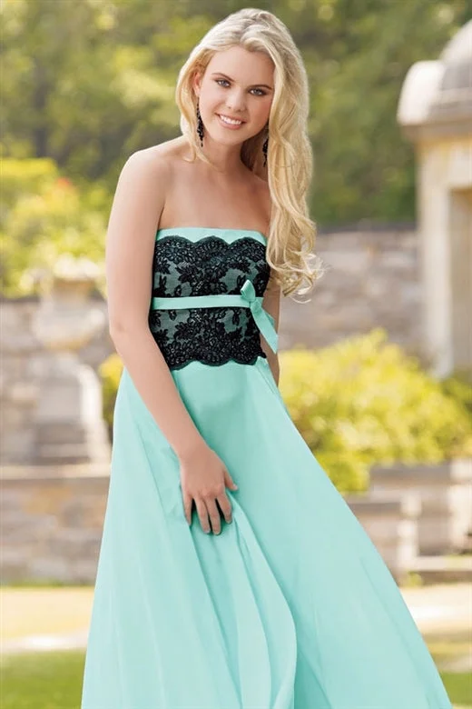 Unbeatable Prices Other Jordan Fashions Chiffon Full-length Bridesmaid Dre