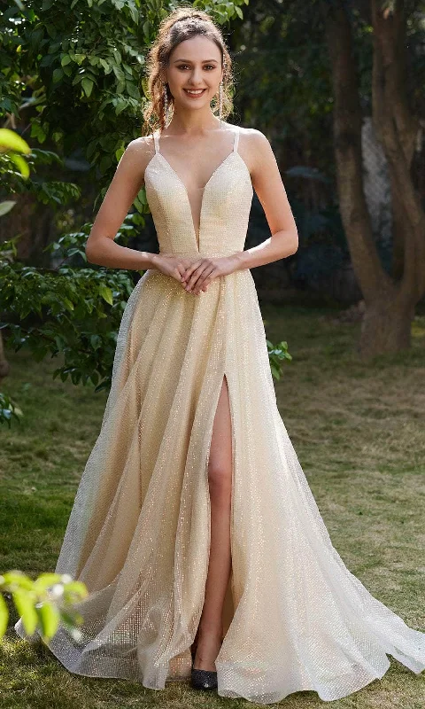 Exclusive Preview J'Adore Dresses J21002 - Lace-Up Back Prom Gown