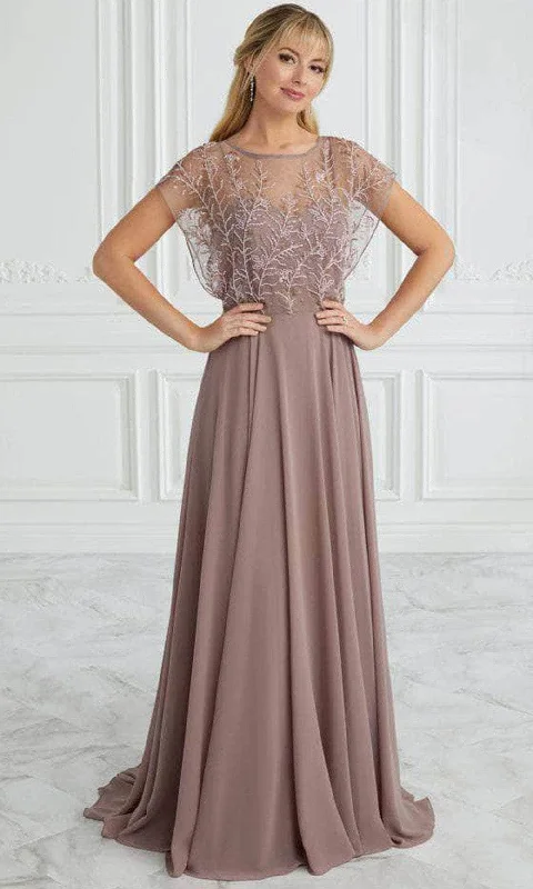 Lowest Prices Christina Wu Elegance 17093 - Embellished Illusion Bateau Prom Gown
