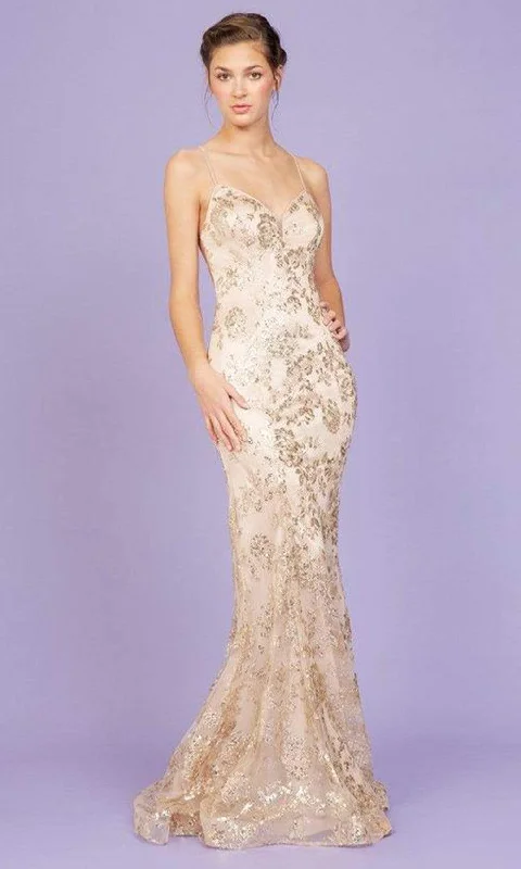 Price Drop Eureka Fashion - 9788 V Neck Embellished Sheath Dress