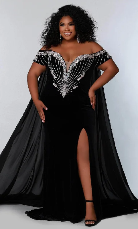 Reduced Prices Sydney's Closet - JK2202 Plunging V-neck Evening Gown