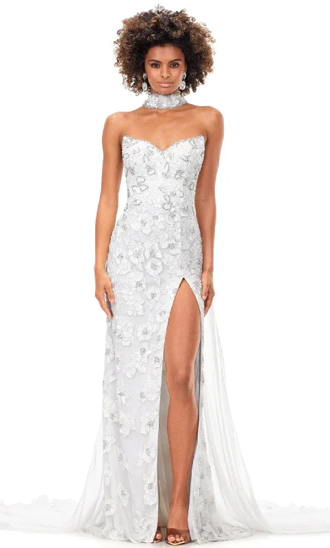 Low Prices Ashley Lauren 11351 - Strapless Sweetheart Neck Evening Gown