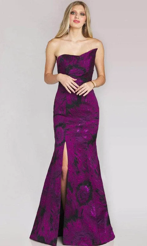 Discount Deals Gia Franco 12154 - Strapless Trumpet Evening Dress
