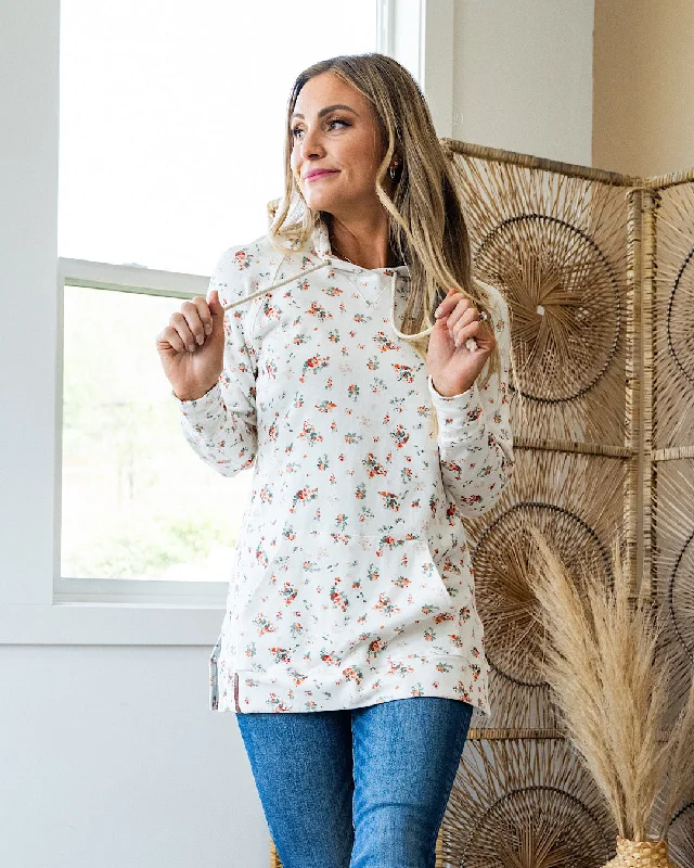 Bonus Savings Ampersand Ave Fresh Blooms Sideslit Hoodie