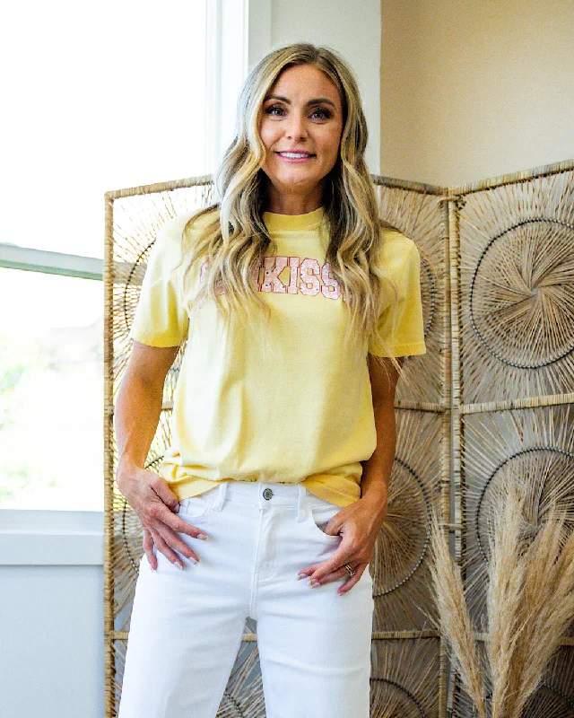 Daily Deals Sunkissed Butter Yellow Tee FINAL SALE