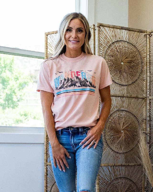 Loyalty Reward Wanderer Peach Tee