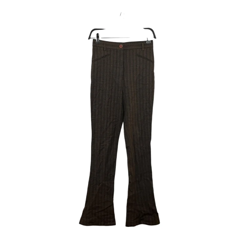 Exclusive Deal Acne Studios/Bottoms/34/Wool/BRW/STRIPED TROUSER