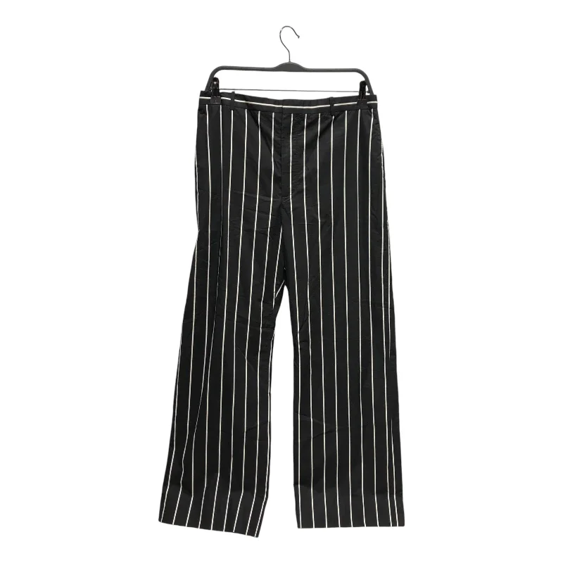 Hurry In BALENCIAGA/Wide Leg Pants/38/Stripe/Cotton/BLK/