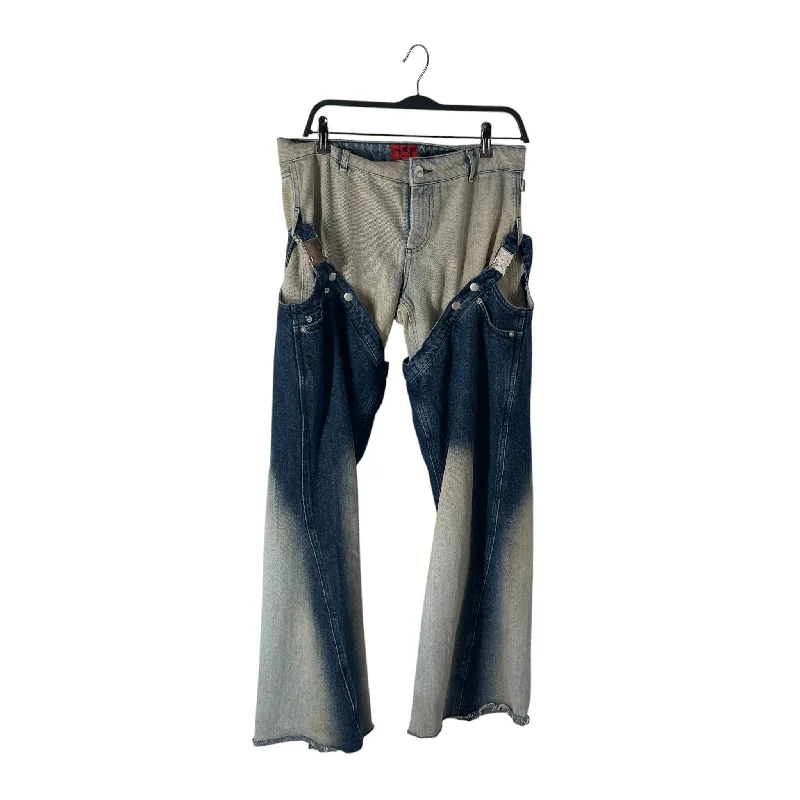 Daily Specials Heaven By Marc Jacobs/Straight Pants/2/Denim/BLU/2 LAYER WASHED PANTS