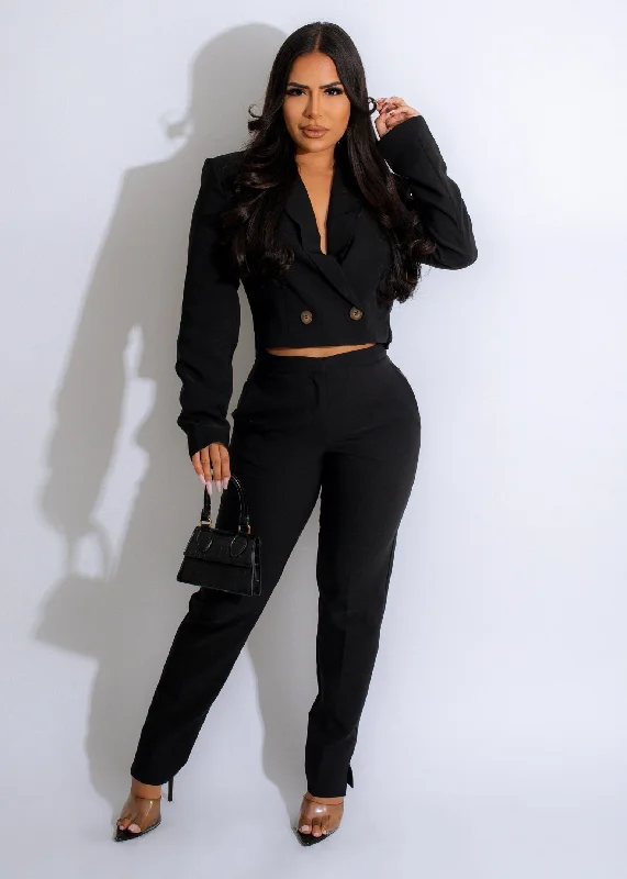 Quick Sale Bossy Mood Pant Black