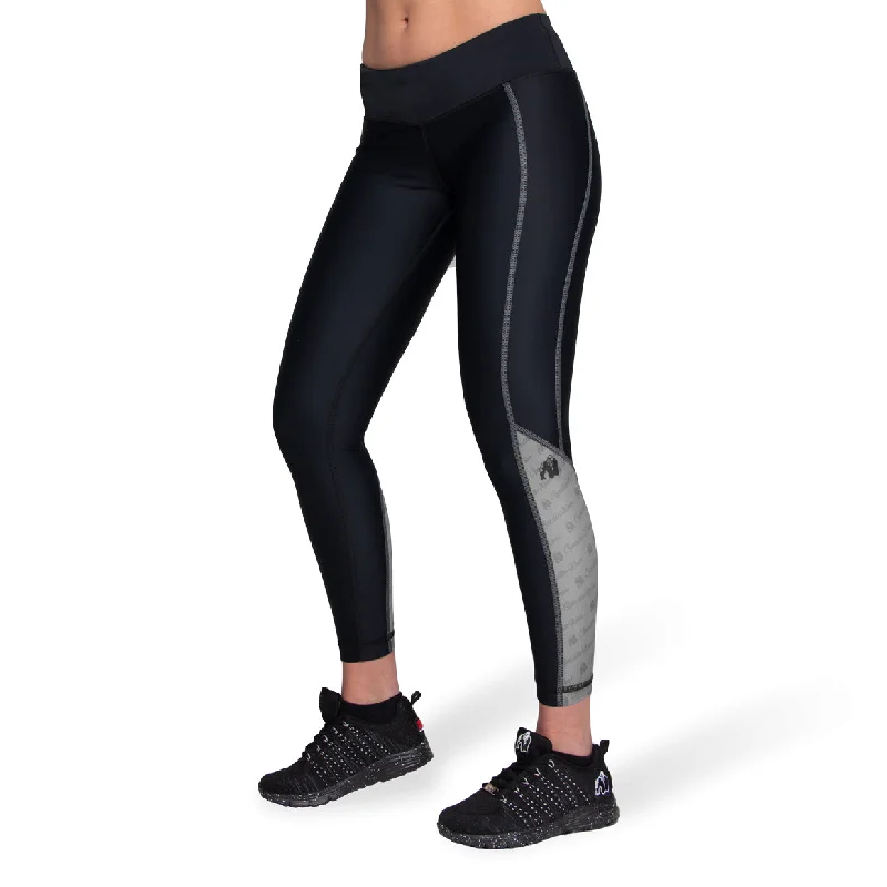 Overstock Sale Carlin Compression Tight - Black/Gray